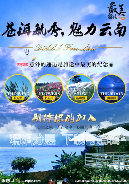 绘彩云之南，启文旅新篇 魅力云南旅游海报设计与项目策划的融合之道
