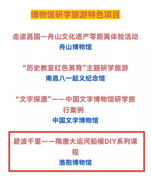 洛阳博物馆研学旅游项目 深耕历史沃土，荣登全国百强案例的文旅融合典范